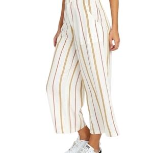 RVCA Wide Leg Striped Pants Size 1